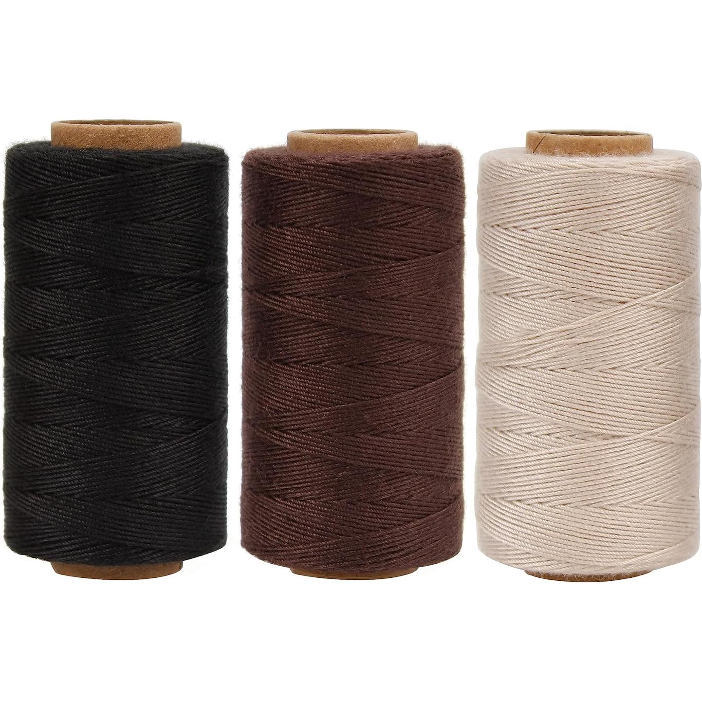 Lusecarl Set Agujas y Hilo para Extensiones de Cabello 10 Piezas