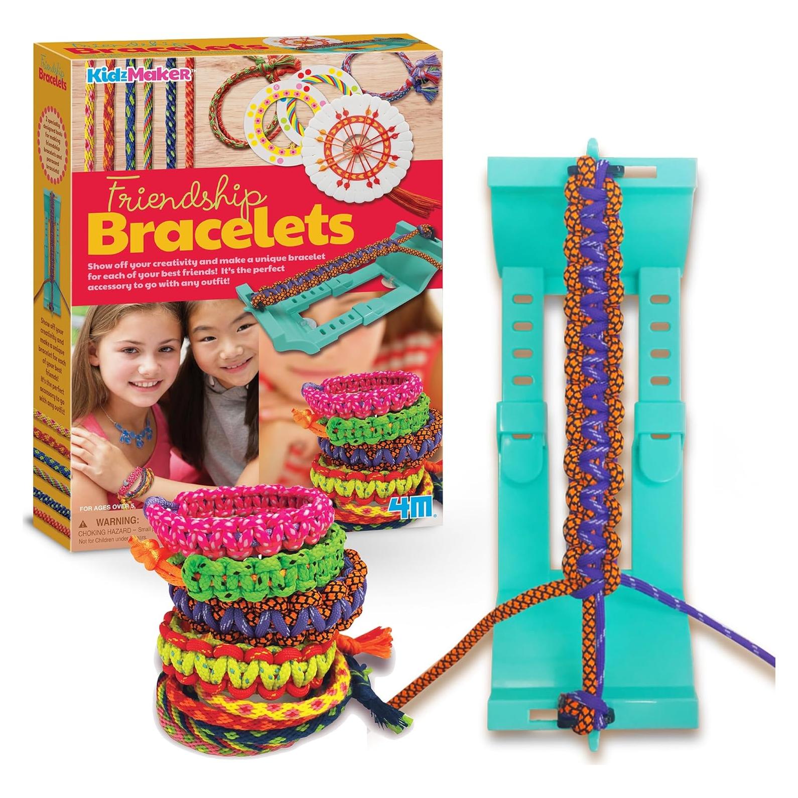 Kit de Pulseras de Amistad KidzMaker - Manualidades DIY para Niños