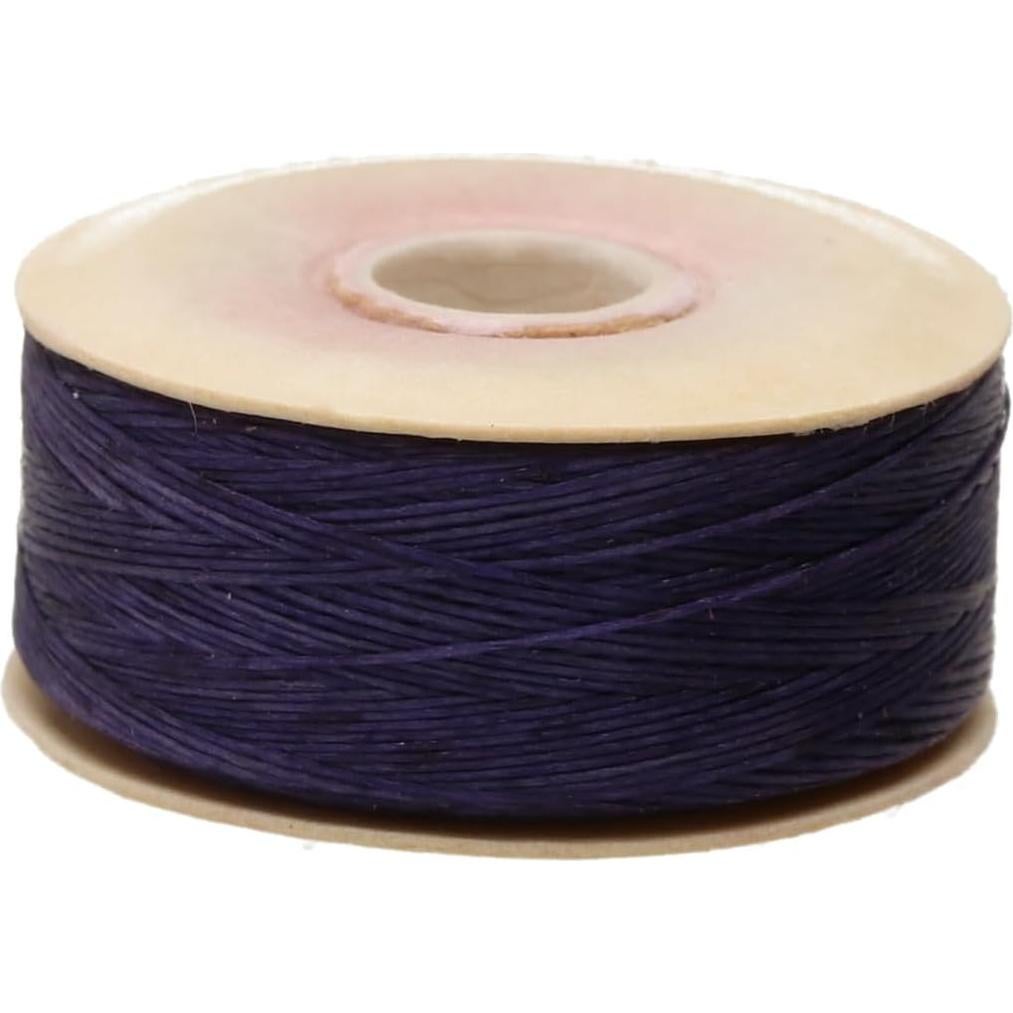 Hilo Nymo The Beadsmith 0.15mm Púrpura Oscuro 105m Nylon