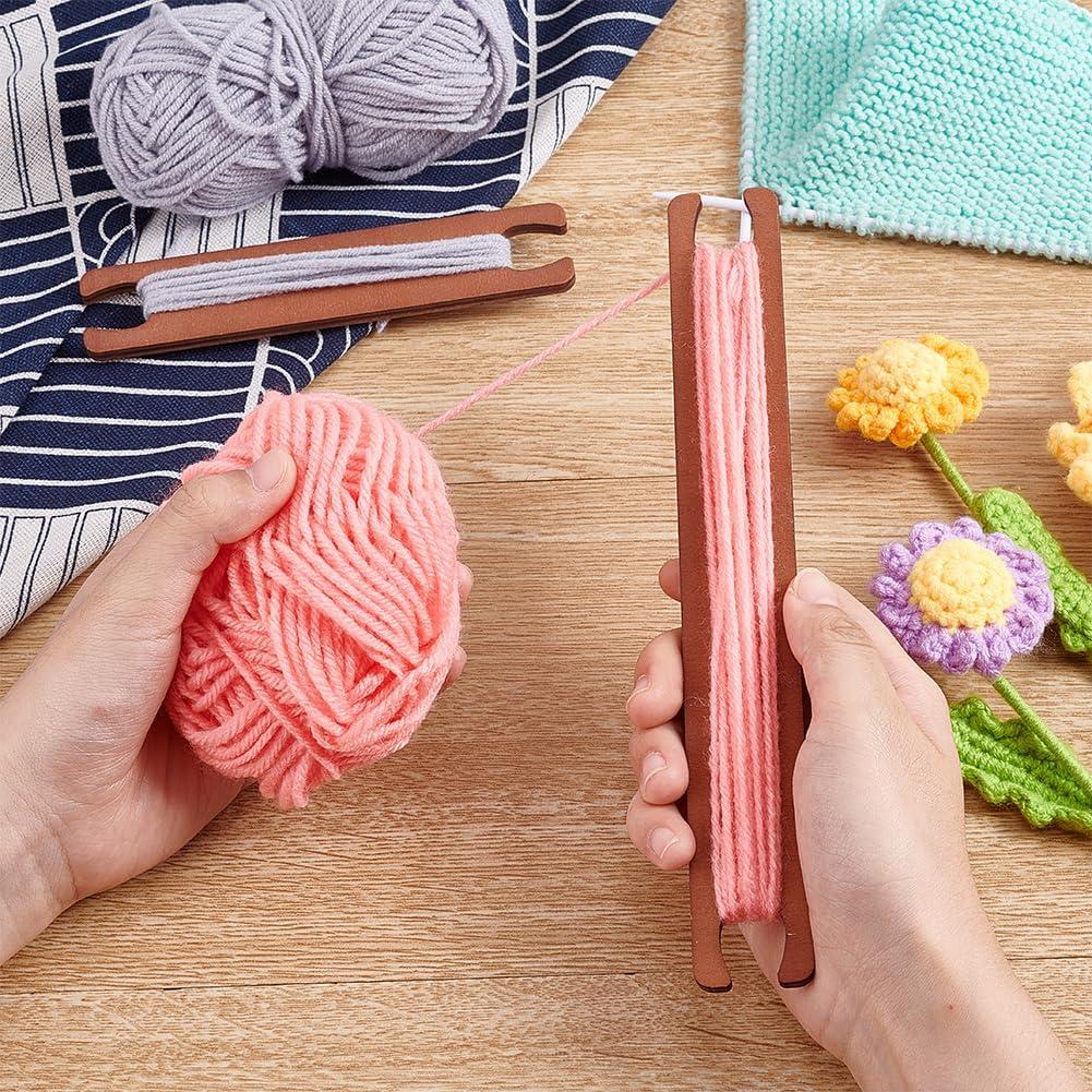 Kit de Telar de Madera PH PandaHall 2 Piezas para Tejer