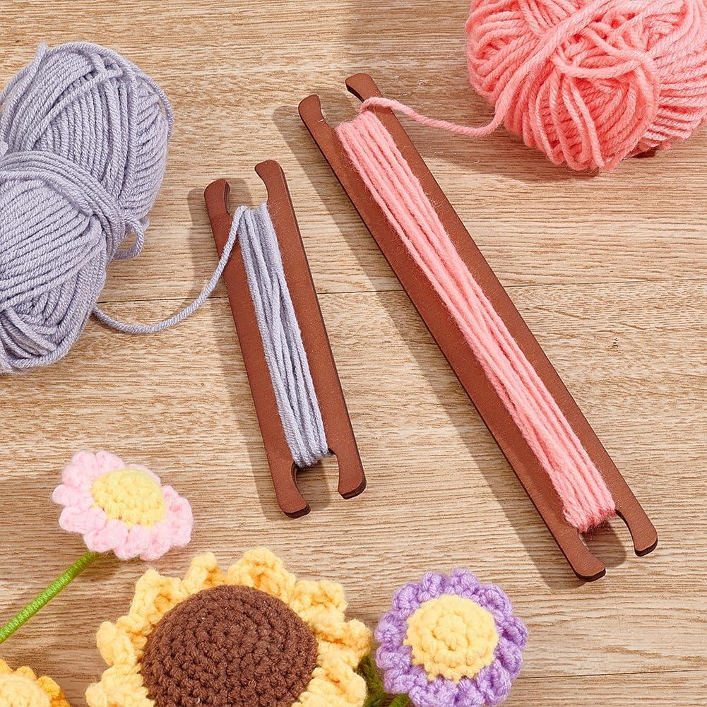 Kit de Telar de Madera PH PandaHall 2 Piezas para Tejer