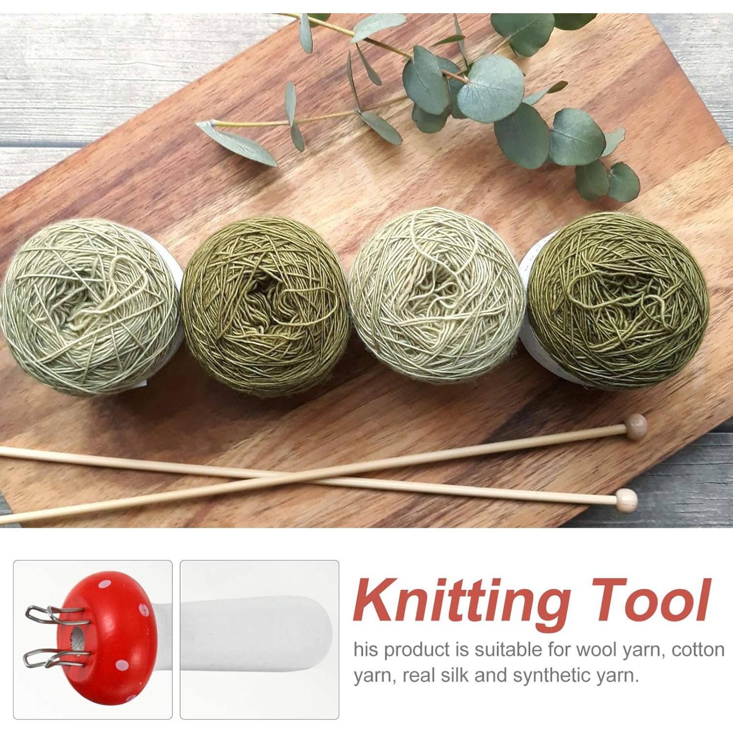 Tricotador Francés de Madera MILISTEN 10.5x4cm para Tejer