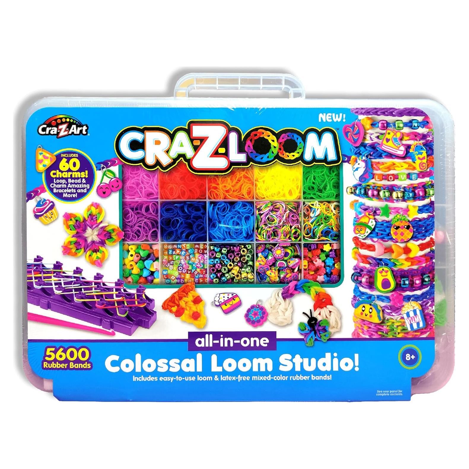 Kit de Telar Cra-Z-Art Colossal Loom Studio - 5600 Bandas