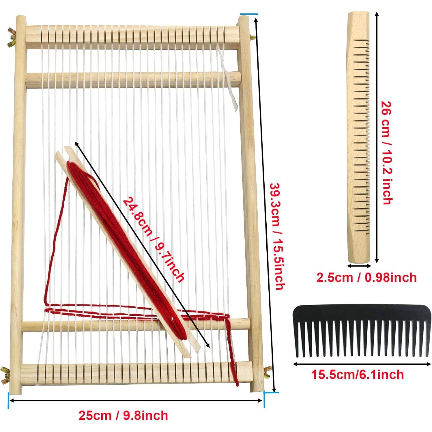 Kit de Telar de Madera Genérico Grande 25.1x39.4cm DIY