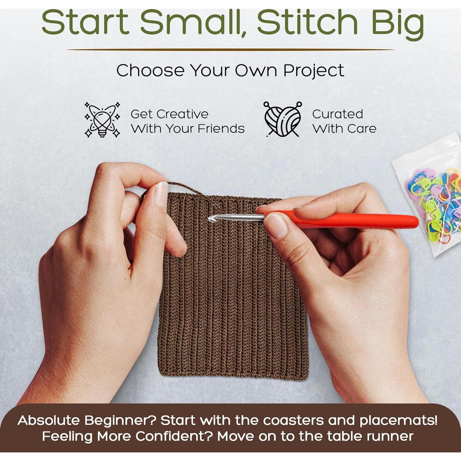 Kit de Croche para Principiantes Mi Nuvis - 60 Piezas