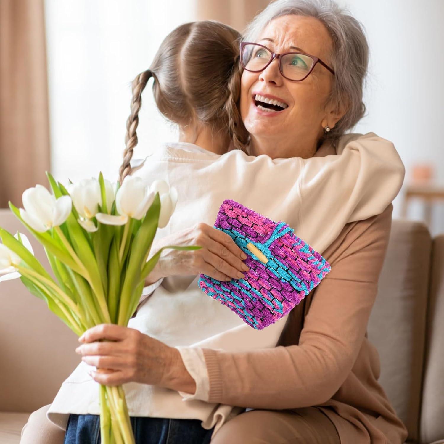 Kit de Laços de Tear Pastel 800pcs - Artesanato DIY Mekueeex