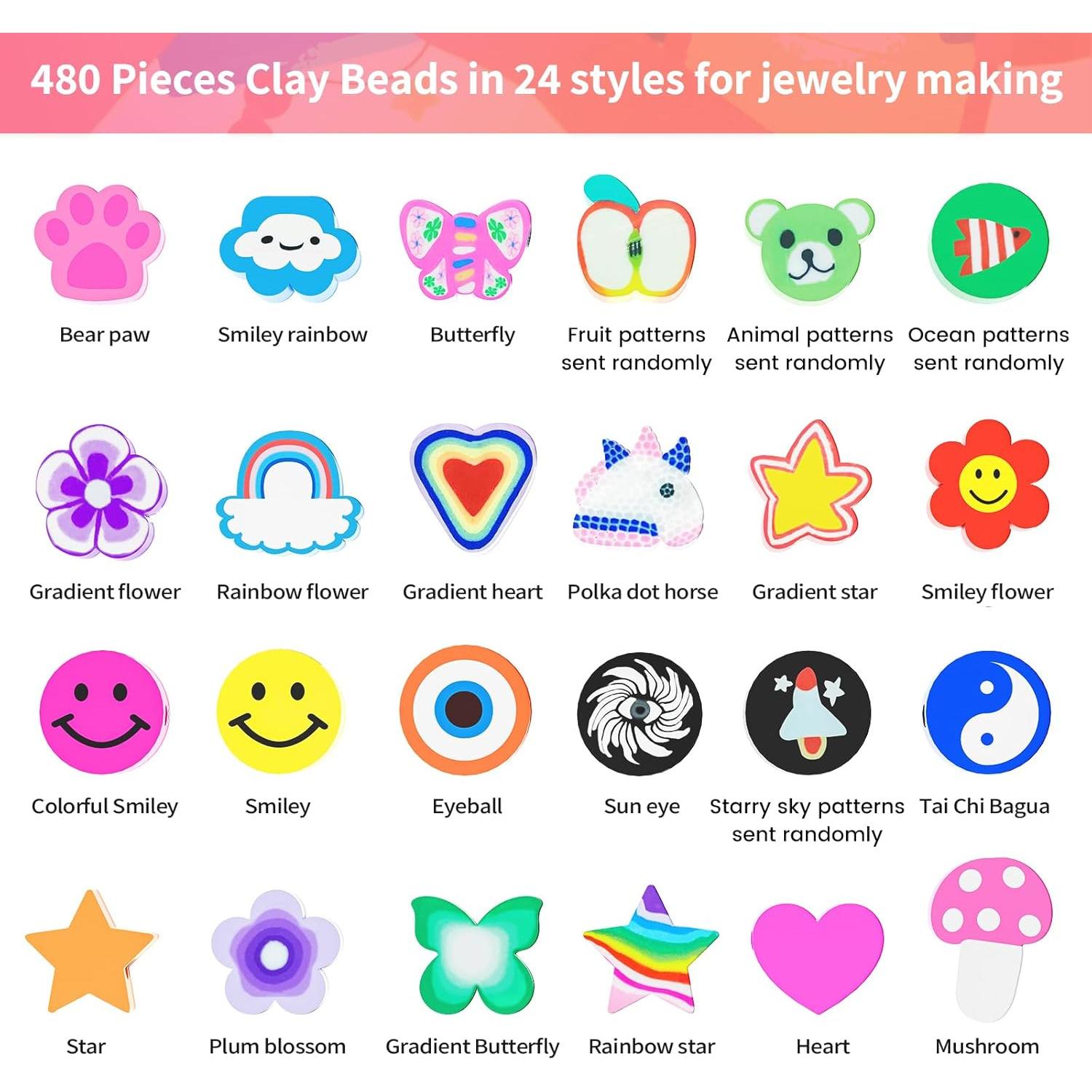 Kit de Pulseras de Amistad ART DOT 1642 Piezas con Perlas