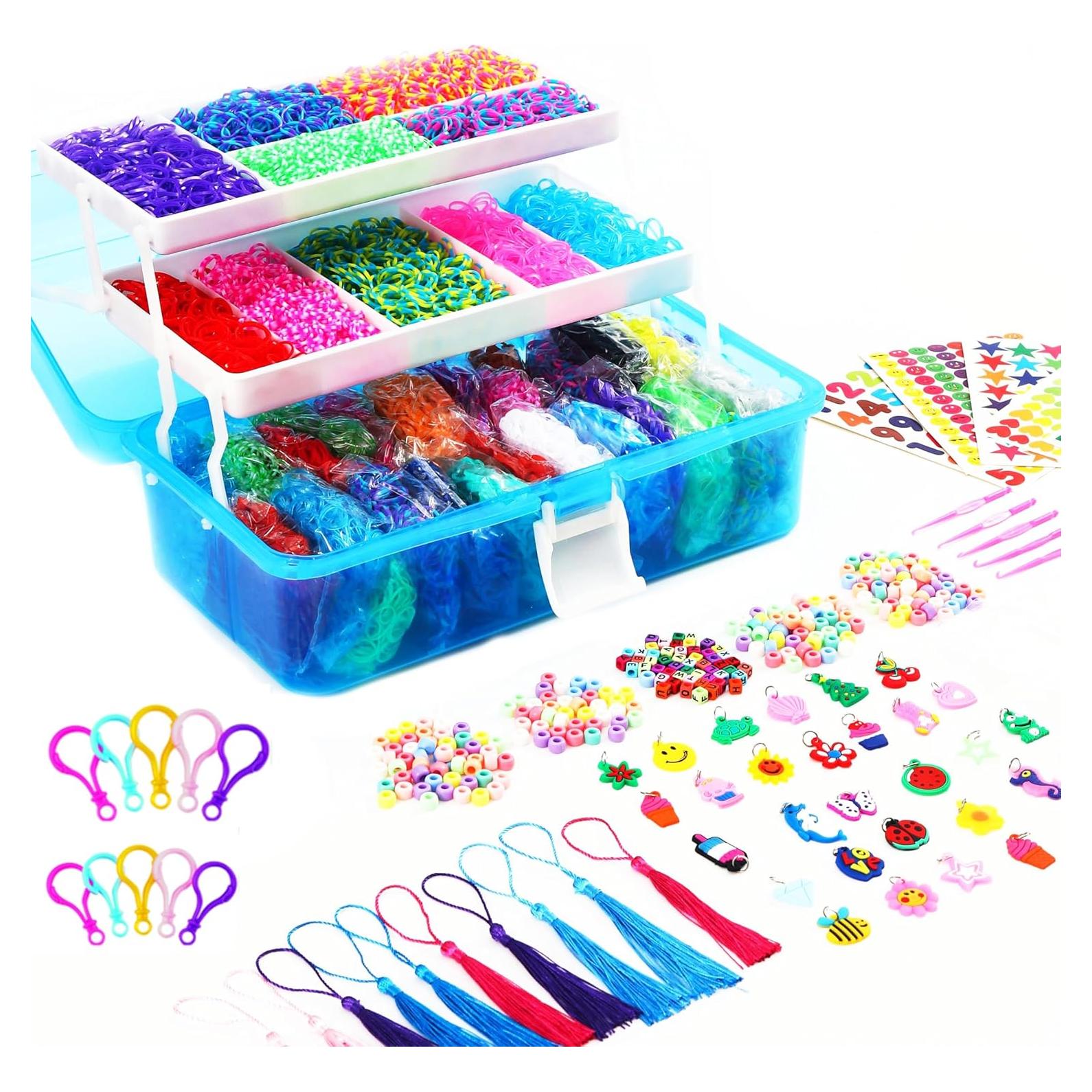 Kit de Pulseras de Bandas de Goma YITOHOP 15000 Piezas