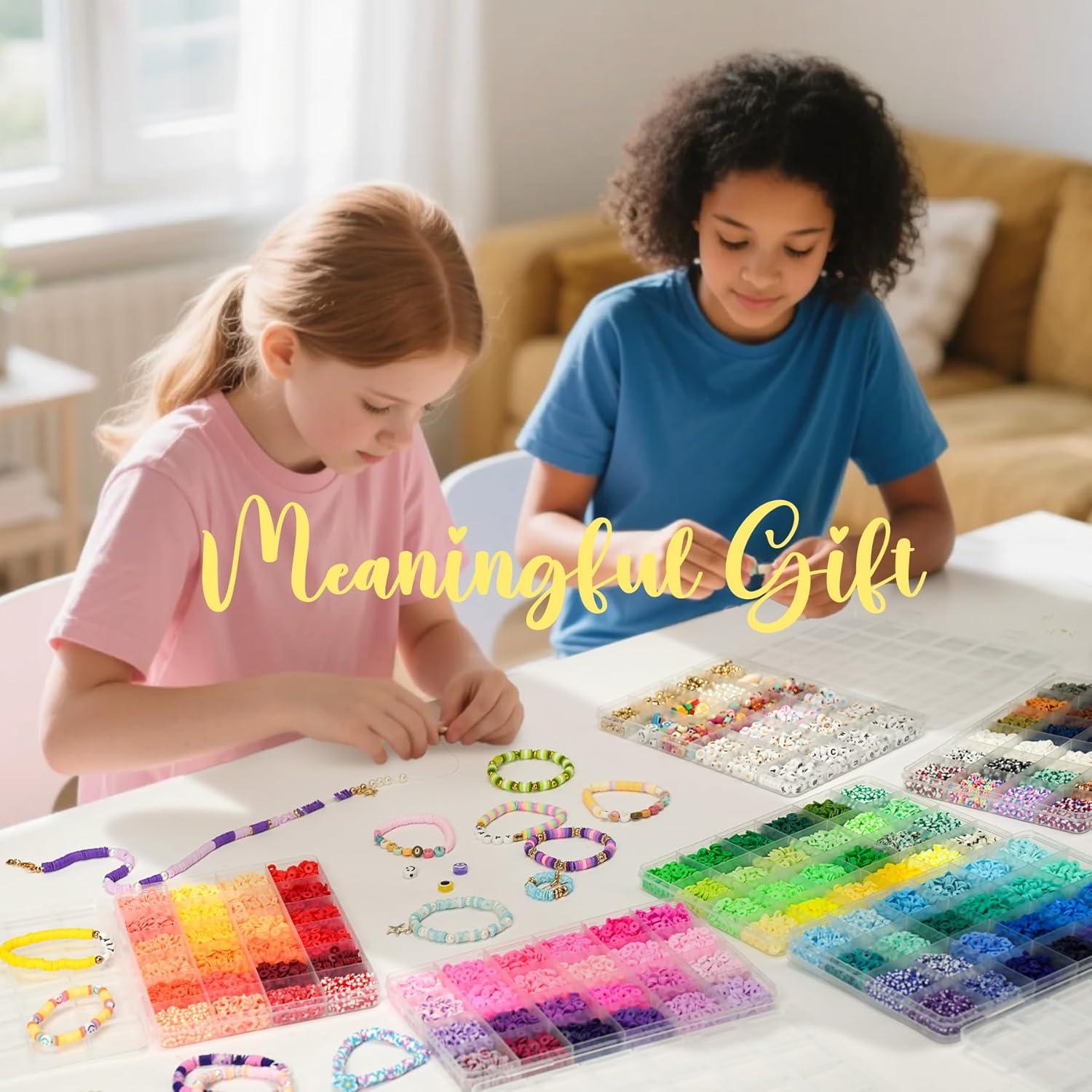 Kit de Pulseras de Arcilla Sunlode 25000 Piezas 120 Colores