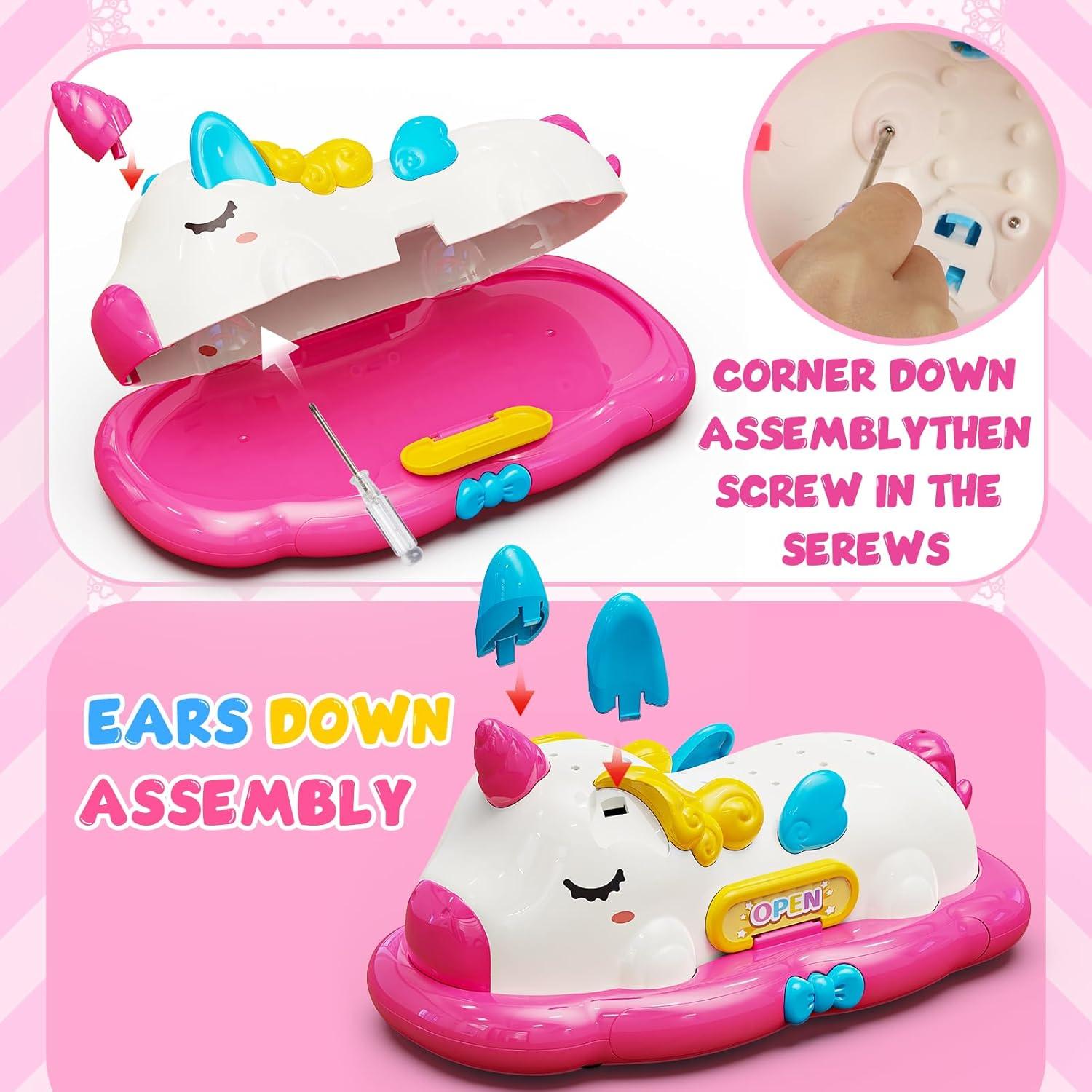 Kit de Pulseras de Amistad Unicornio Flooyes - Manualidades Niñas 4-10 Años