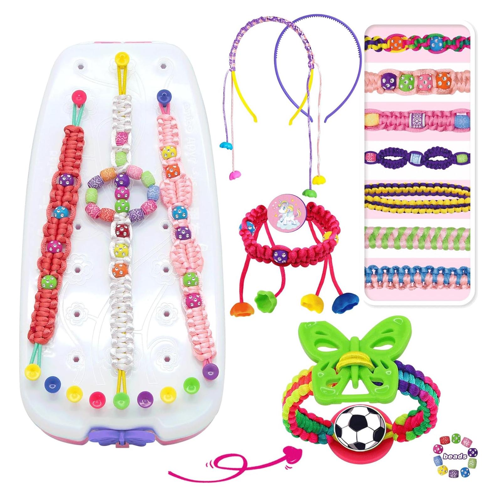 Kit de Pulseras de Amistad Reaeon - Manualidades para Niñas