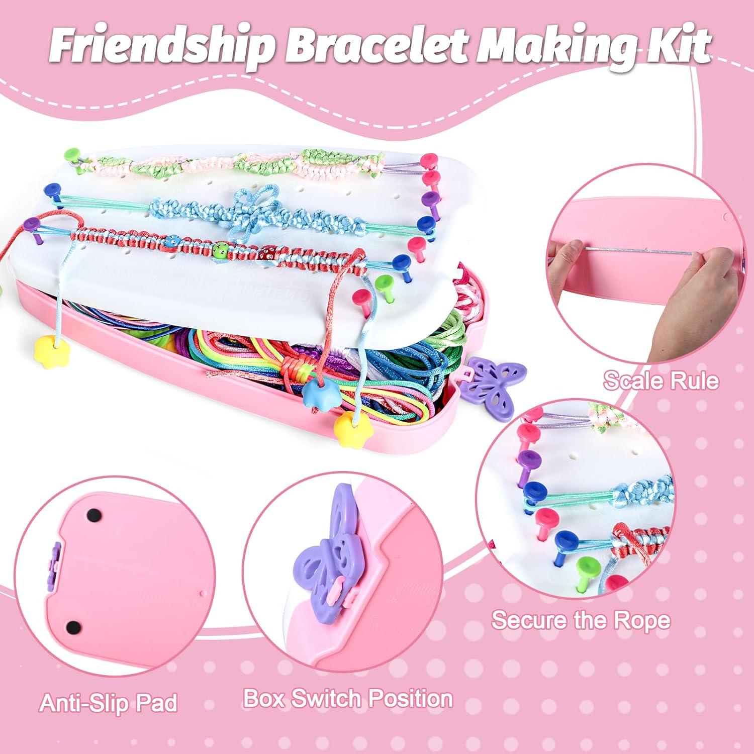 Kit de Pulseras de Amistad Reaeon - Manualidades para Niñas