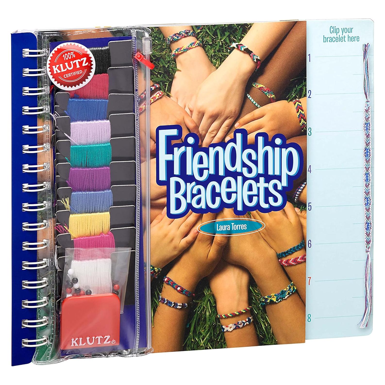 Kit de Manualidades Klutz Pulseras de Amistad Multicolor 10 Piezas