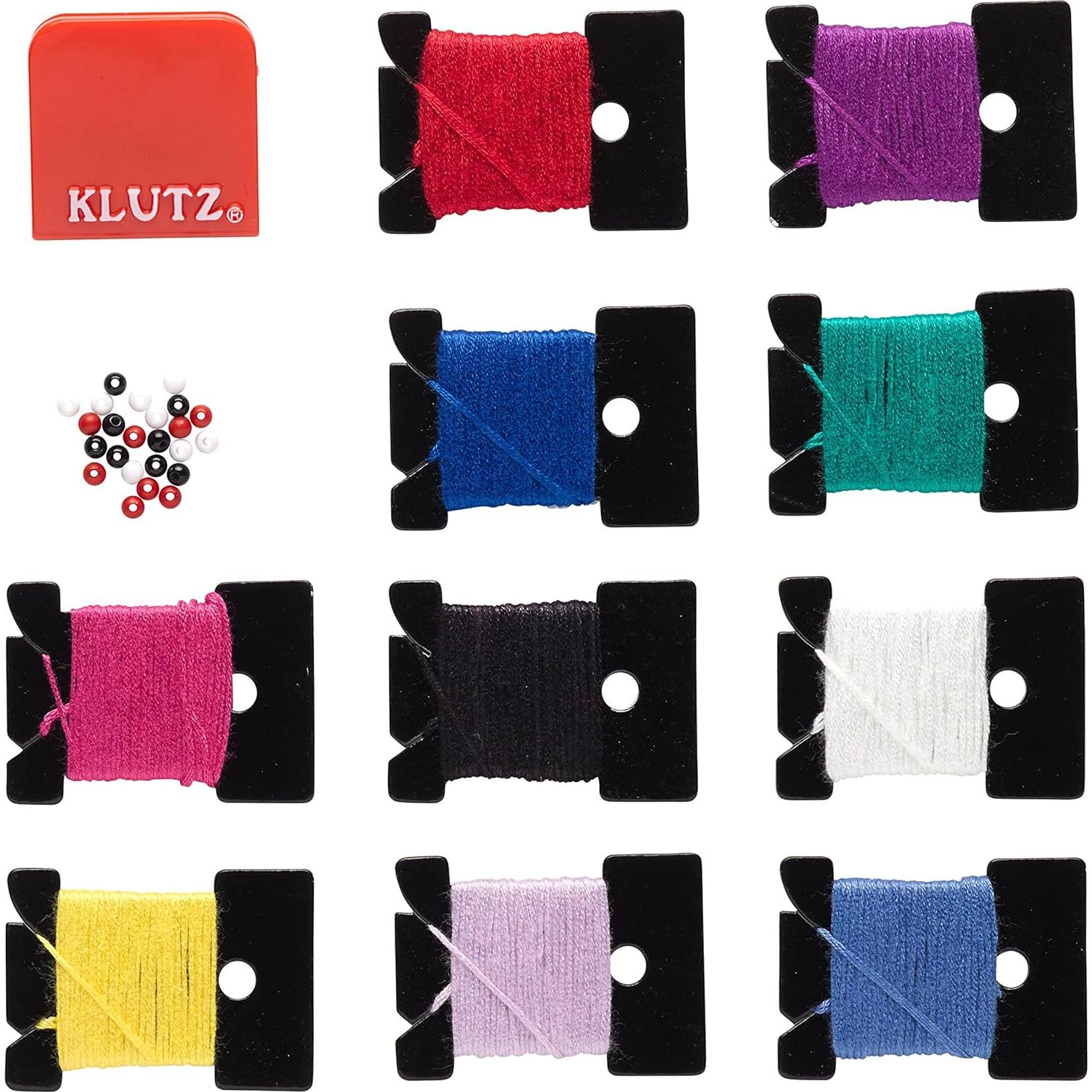 Kit de Manualidades Klutz Pulseras de Amistad Multicolor 10 Piezas
