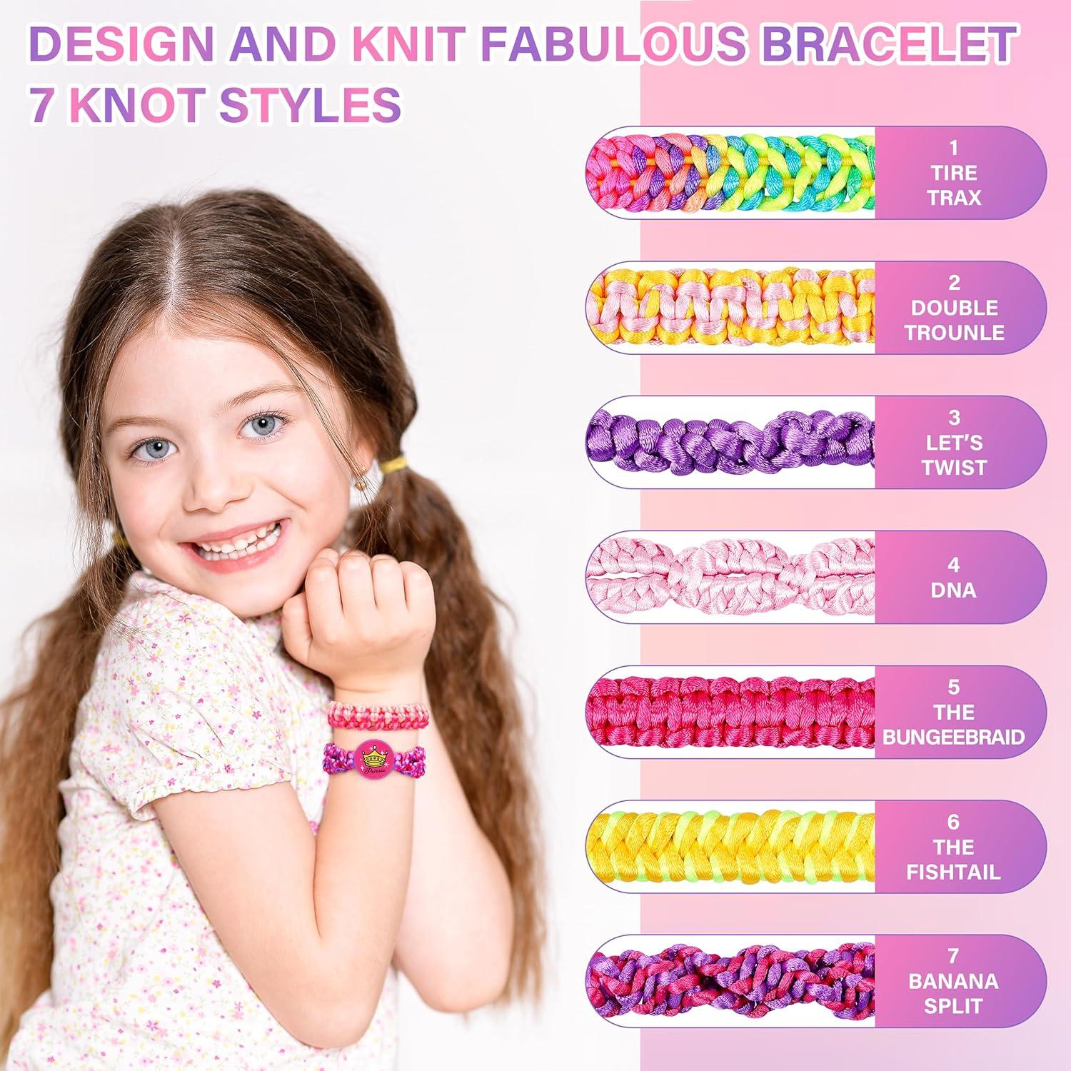 Kit de Pulseras de Amistad Dpai para Niñas - Manualidades DIY