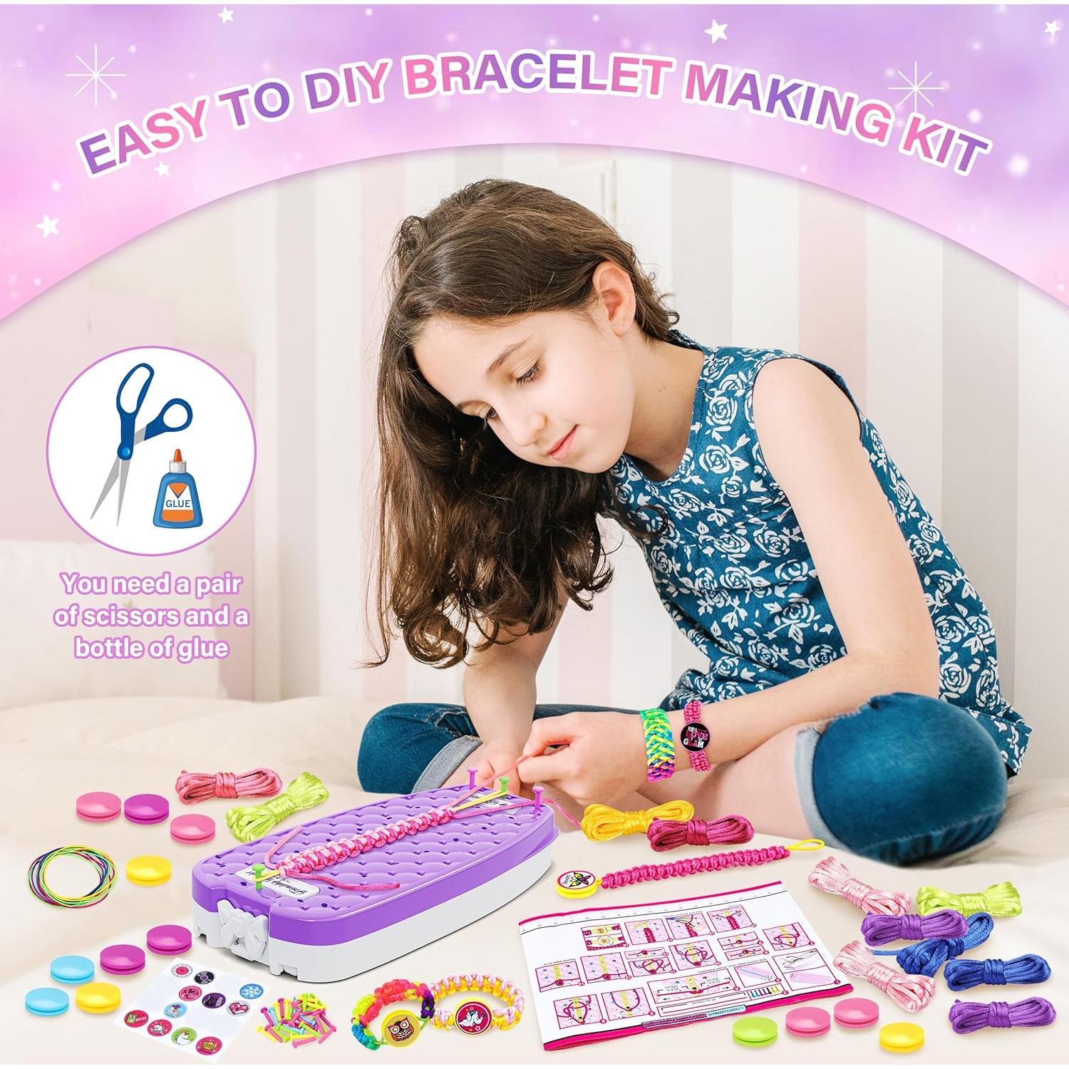 Kit de Pulseras de Amistad Dpai para Niñas - Manualidades DIY
