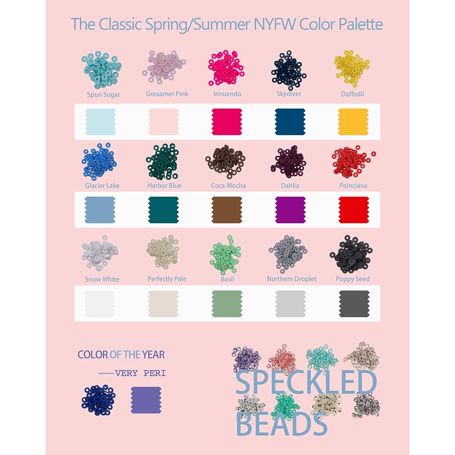 Kit de Fabricación de Pulseras Deinduser, 7200 Piezas de Perlas