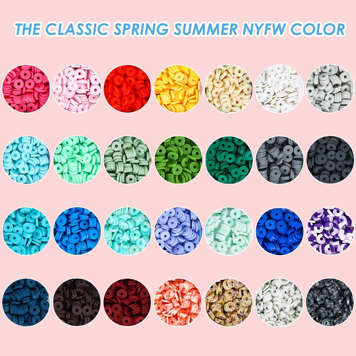 Kit de Cuentas de Arcilla QUEFE 5600pcs para Joyería