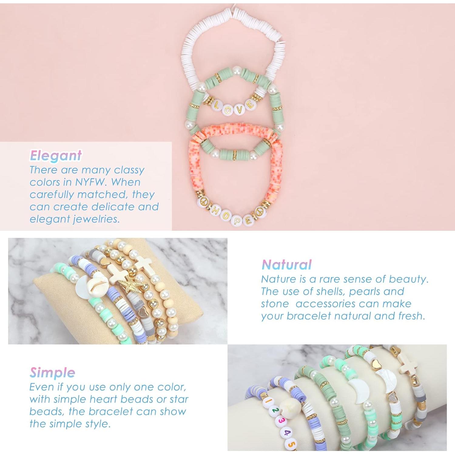 Kit de Cuentas de Arcilla QUEFE 5600pcs para Joyería