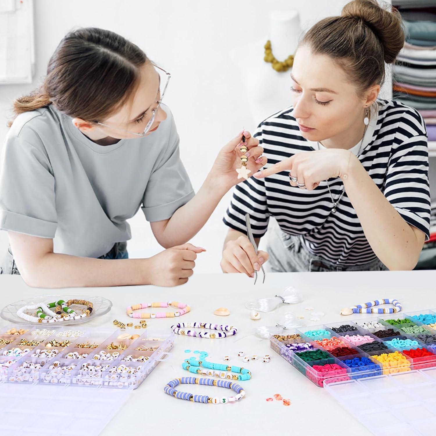 Kit de Cuentas de Arcilla QUEFE 5600pcs para Joyería