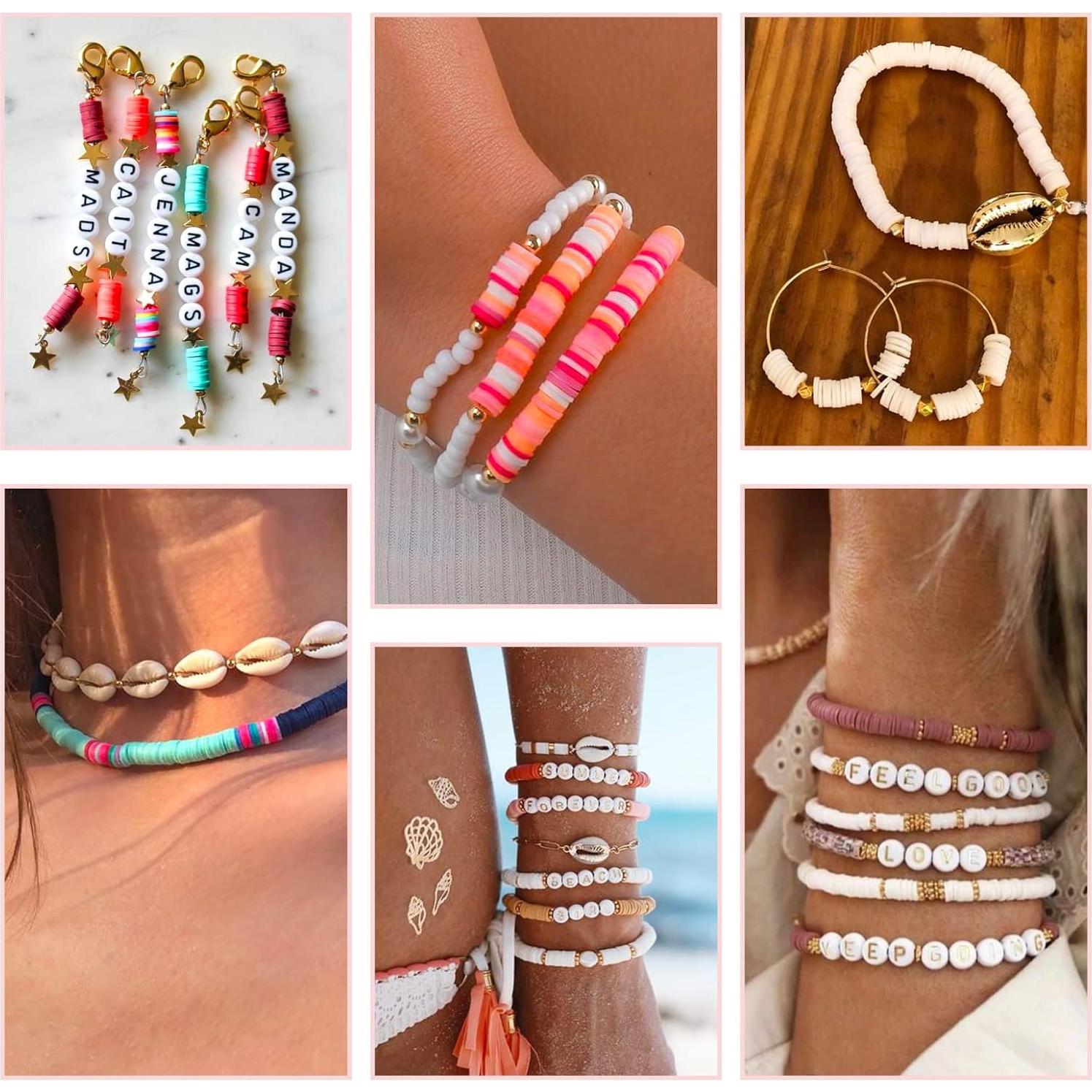 Kit de Cuentas de Arcilla QUEFE 5600pcs para Joyería