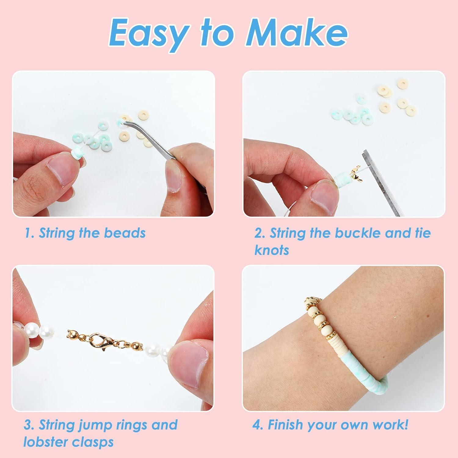 Kit de Cuentas de Arcilla QUEFE 5600pcs para Joyería