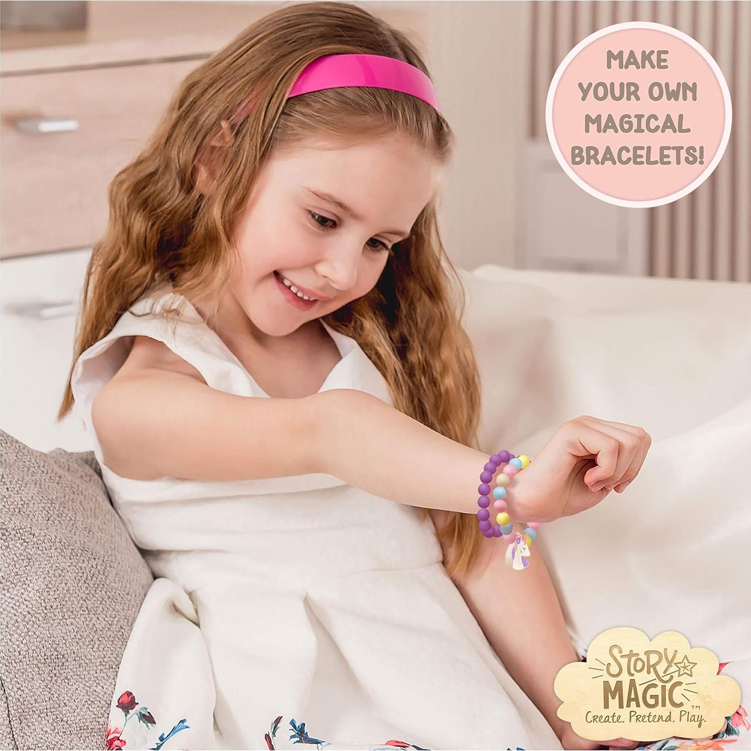 Kit de Joyería de Cuentas de Madera Story Magic - 386 Piezas