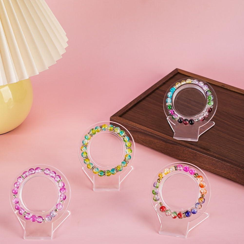 Kit de fabricación de pulseras de cuentas de vidrio XJRLUK 1350PCS 8mm