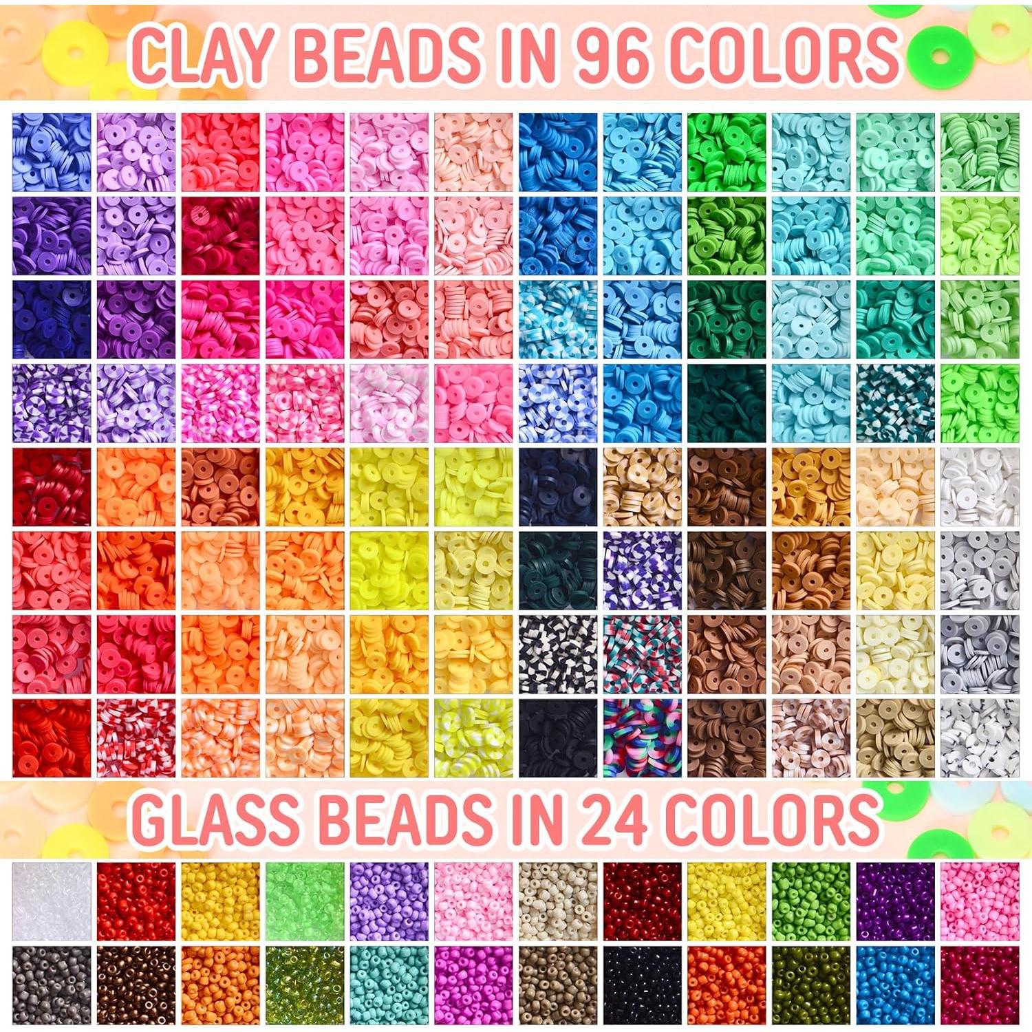 Kit de Pulseras de Amistad Ilootm 16800pcs 96 Colores DIY