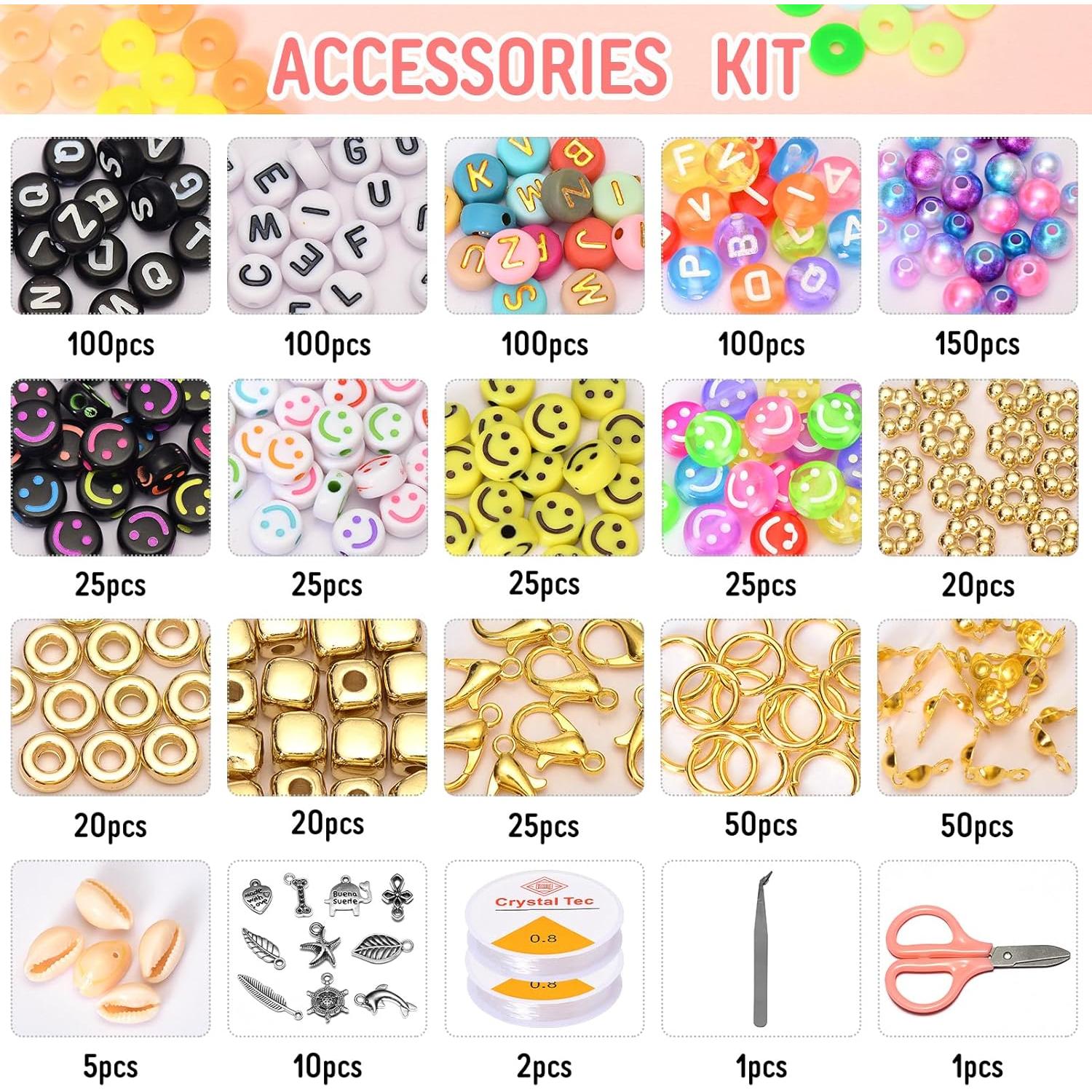 Kit de Pulseras de Amistad Ilootm 16800pcs 96 Colores DIY