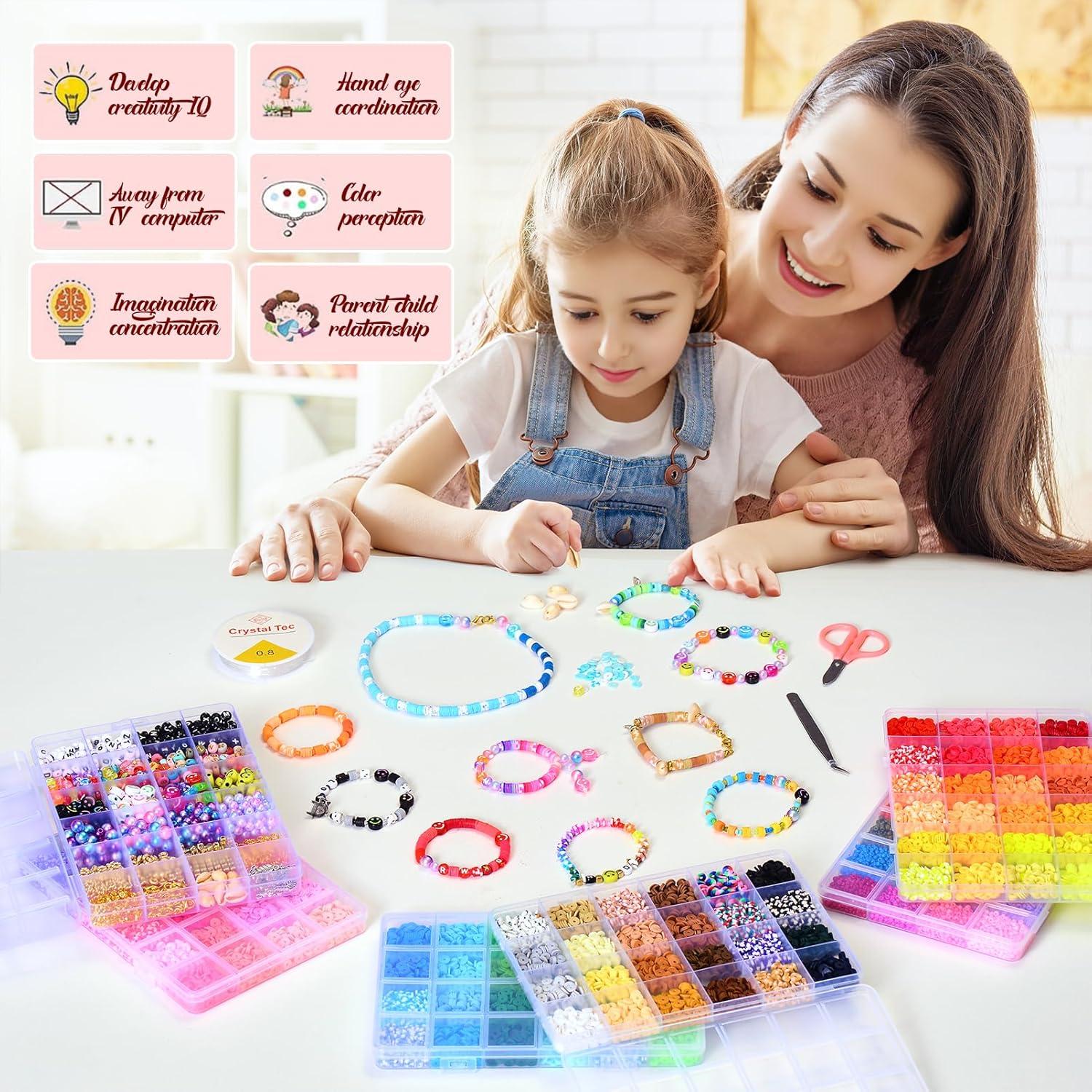 Kit de Pulseras de Amistad Ilootm 16800pcs 96 Colores DIY