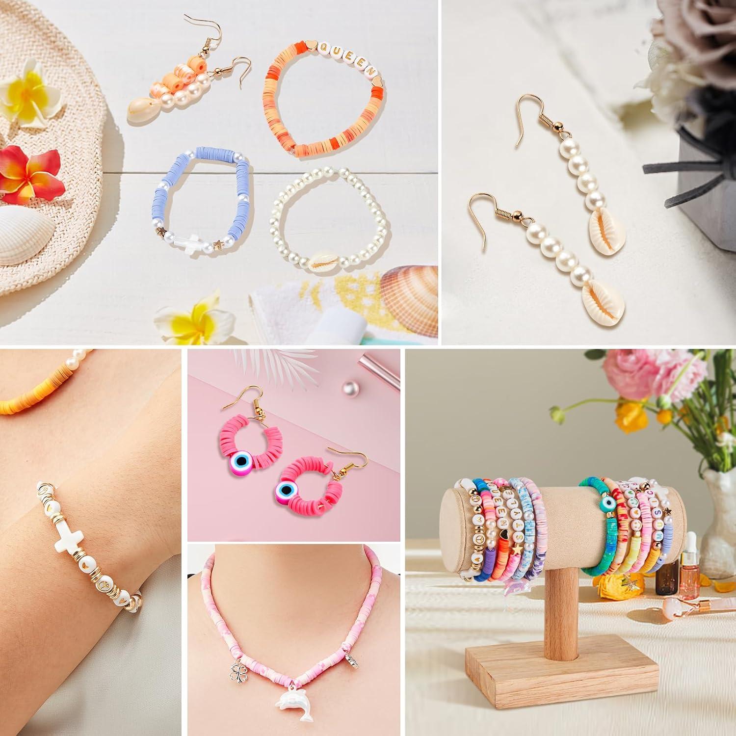 Kit de Pulseras de Arcilla LEUCHTAMOR 20000 Cuentas DIY 120 Colores