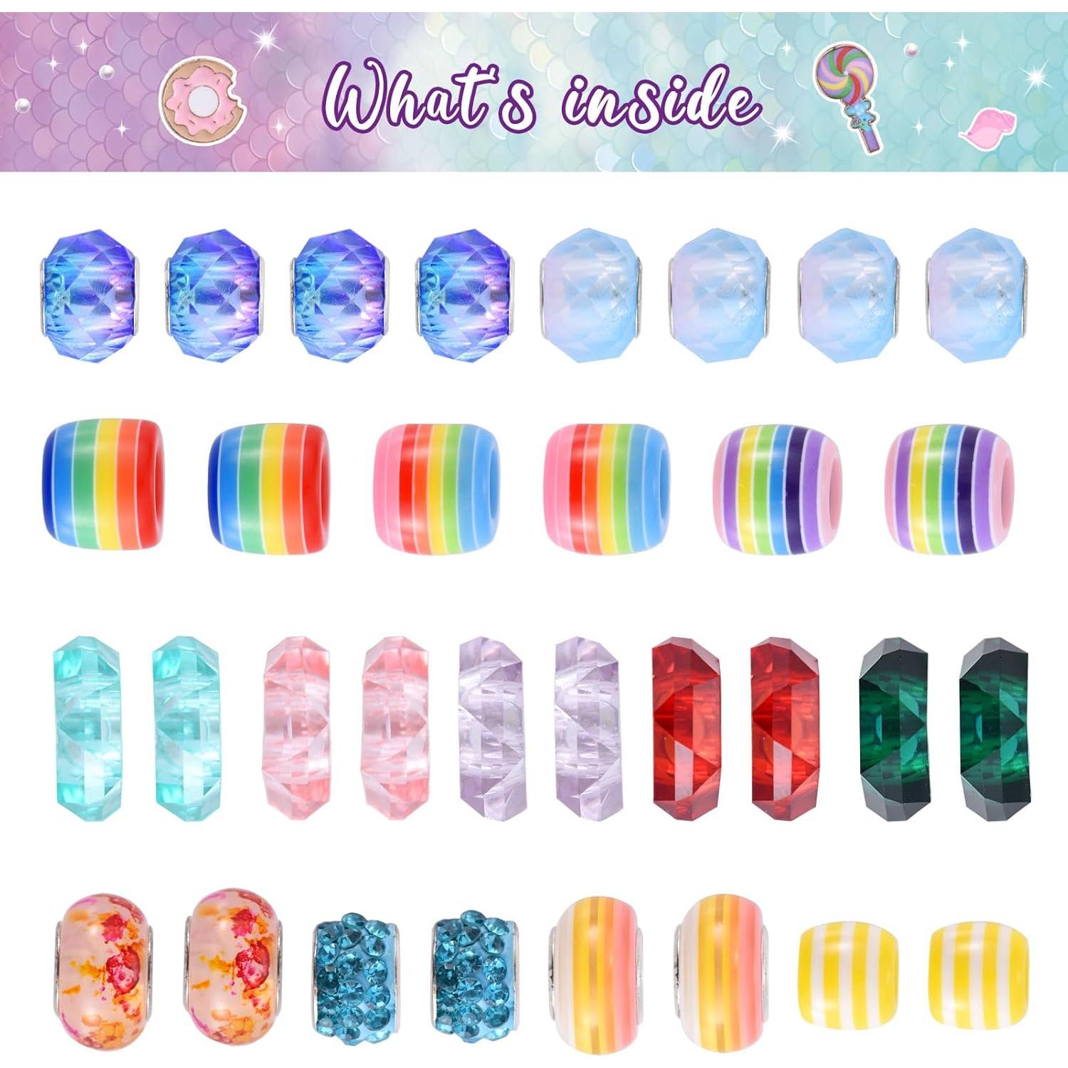 Kit de Fabricación de Pulseras BDBKYWY - Unicornio y Sirena