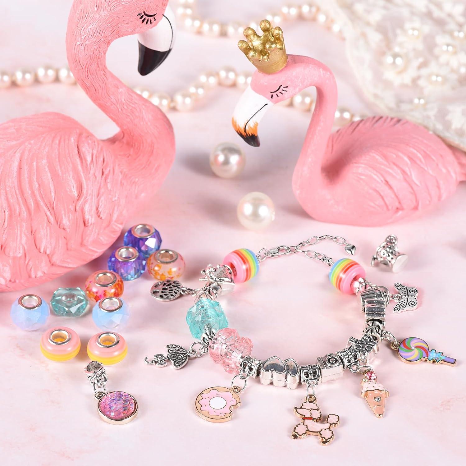 Kit de Fabricación de Pulseras BDBKYWY - Unicornio y Sirena