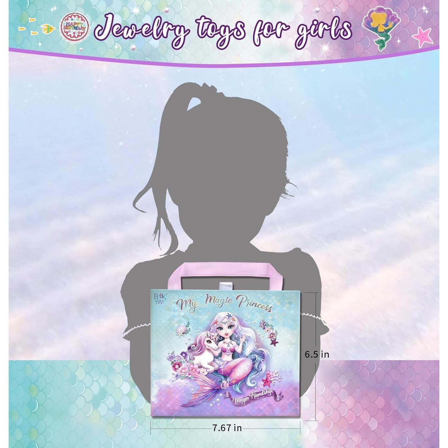 Kit de Fabricación de Pulseras BDBKYWY - Unicornio y Sirena