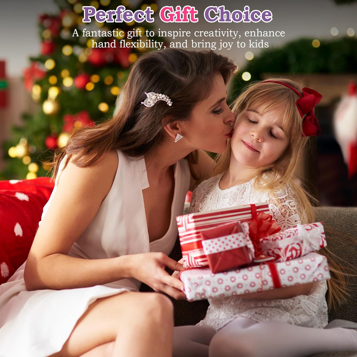 Kit de Fabricación de Pulseras OHOME - 4800 Perlas de Arcilla