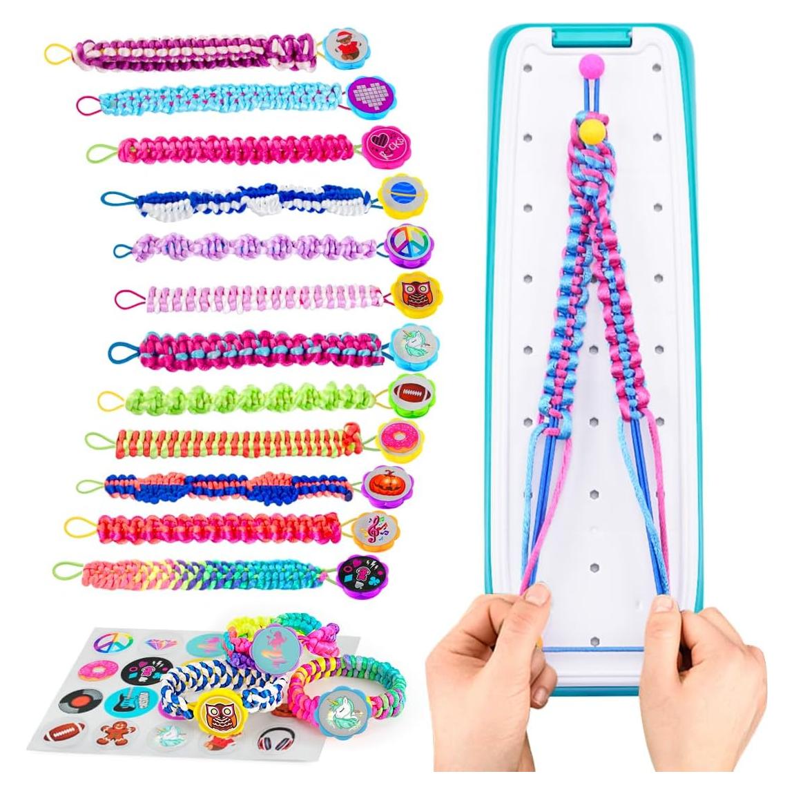 Kit de Pulseras de Amistad VERTOY para Niñas - Manualidades Creativas