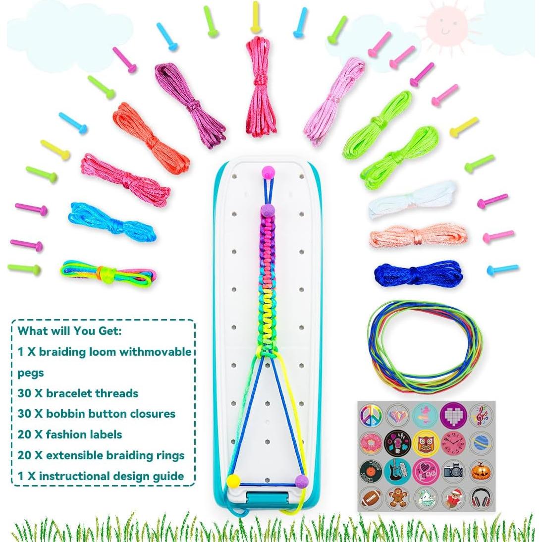 Kit de Pulseras de Amistad VERTOY para Niñas - Manualidades Creativas