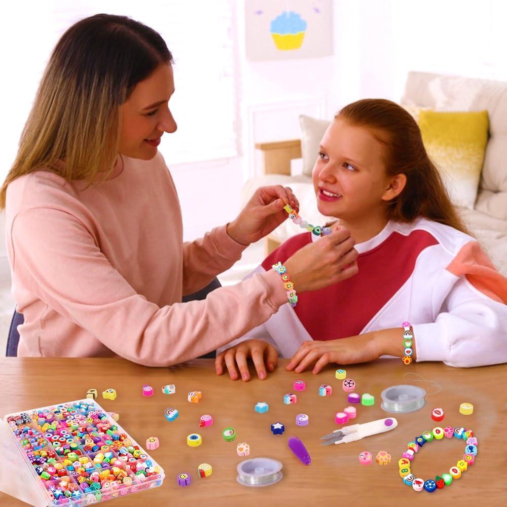Kit de Perlas de Arcilla Polimérica JOICEE 480 Piezas DIY