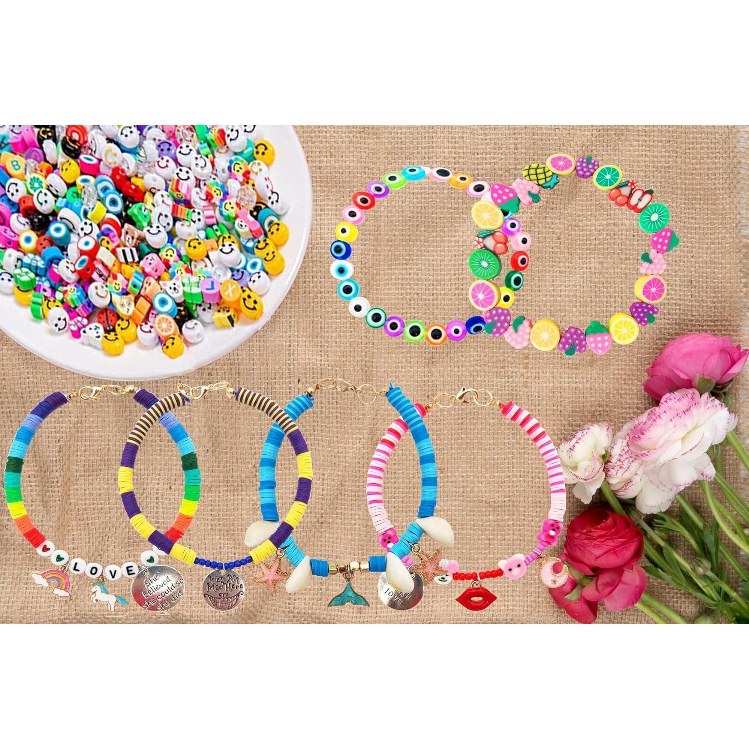 Kit de Fabricación de Pulseras Wakestar para Niñas 5-12 Años