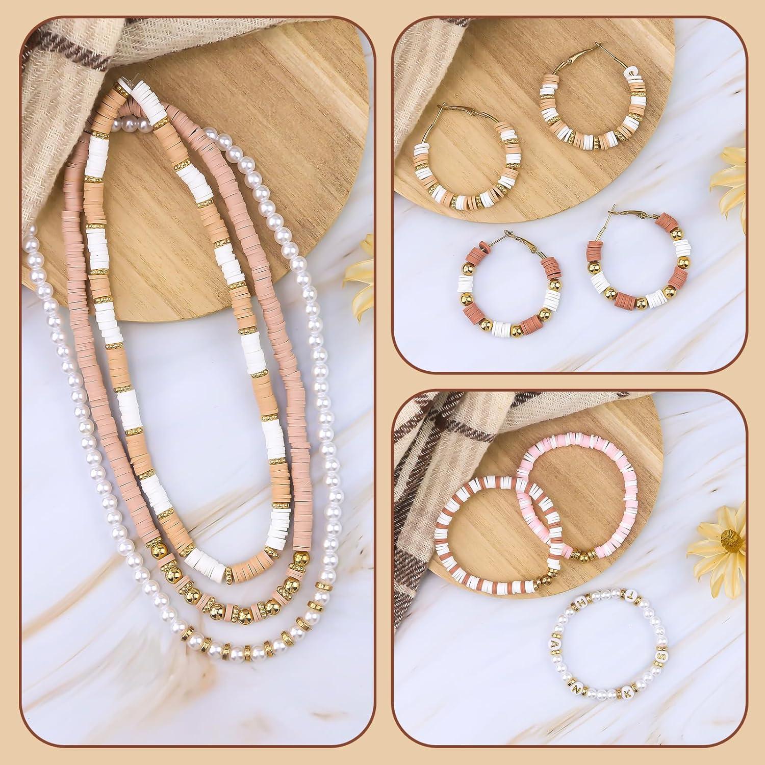 Kit de Pulsera de Arcilla LUDUKOO 2370 Piezas DIY Multicolor