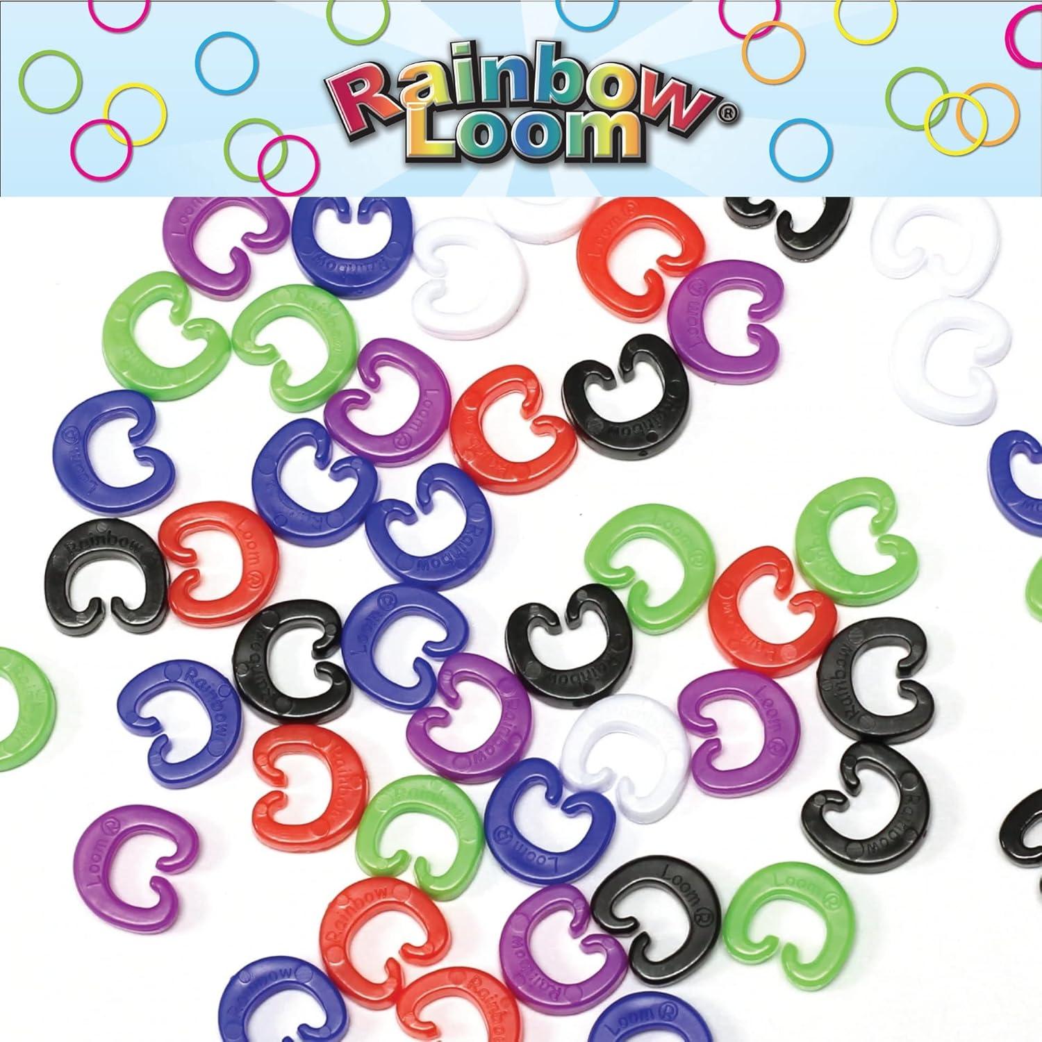 Caja del Tesoro Rainbow Loom Neón - 8000 Bandas de Goma