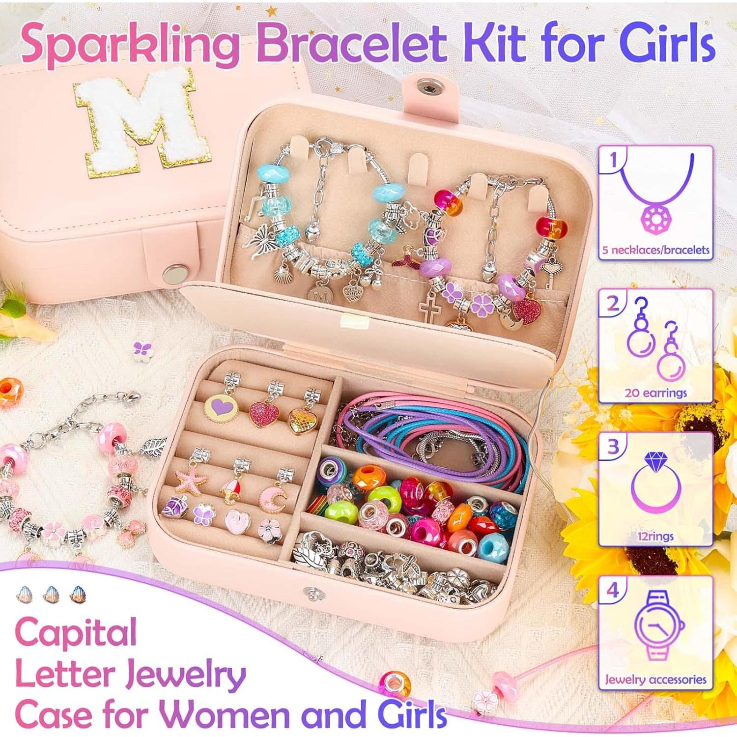 Kit de Fabricación de Pulseras Billbotk para Niñas 8-12 Años