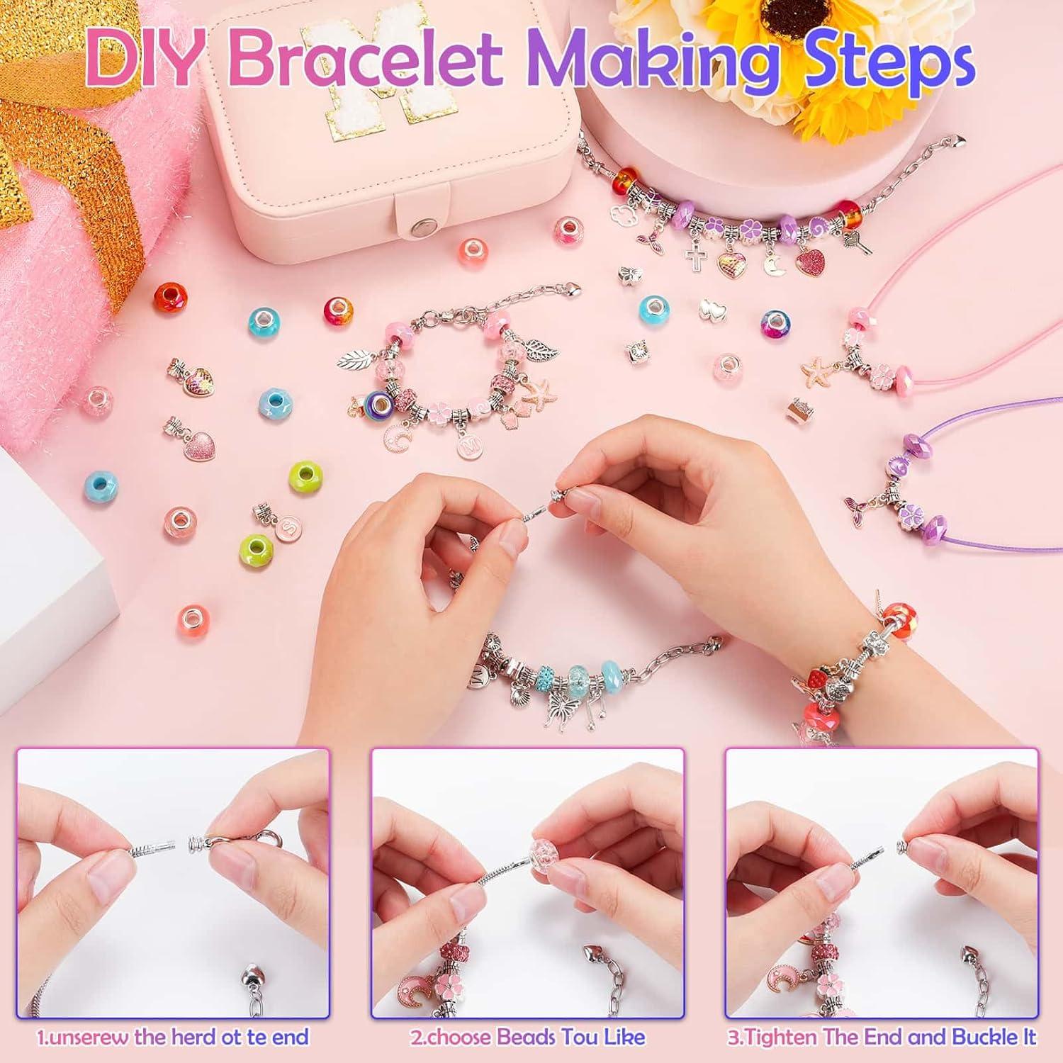 Kit de Fabricación de Pulseras Billbotk para Niñas 8-12 Años