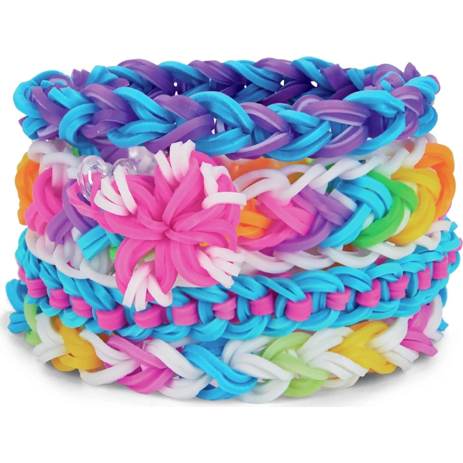 Kit de Pulseras de Goma Cra-Z-Art 8000 Bandas y 100 Clips