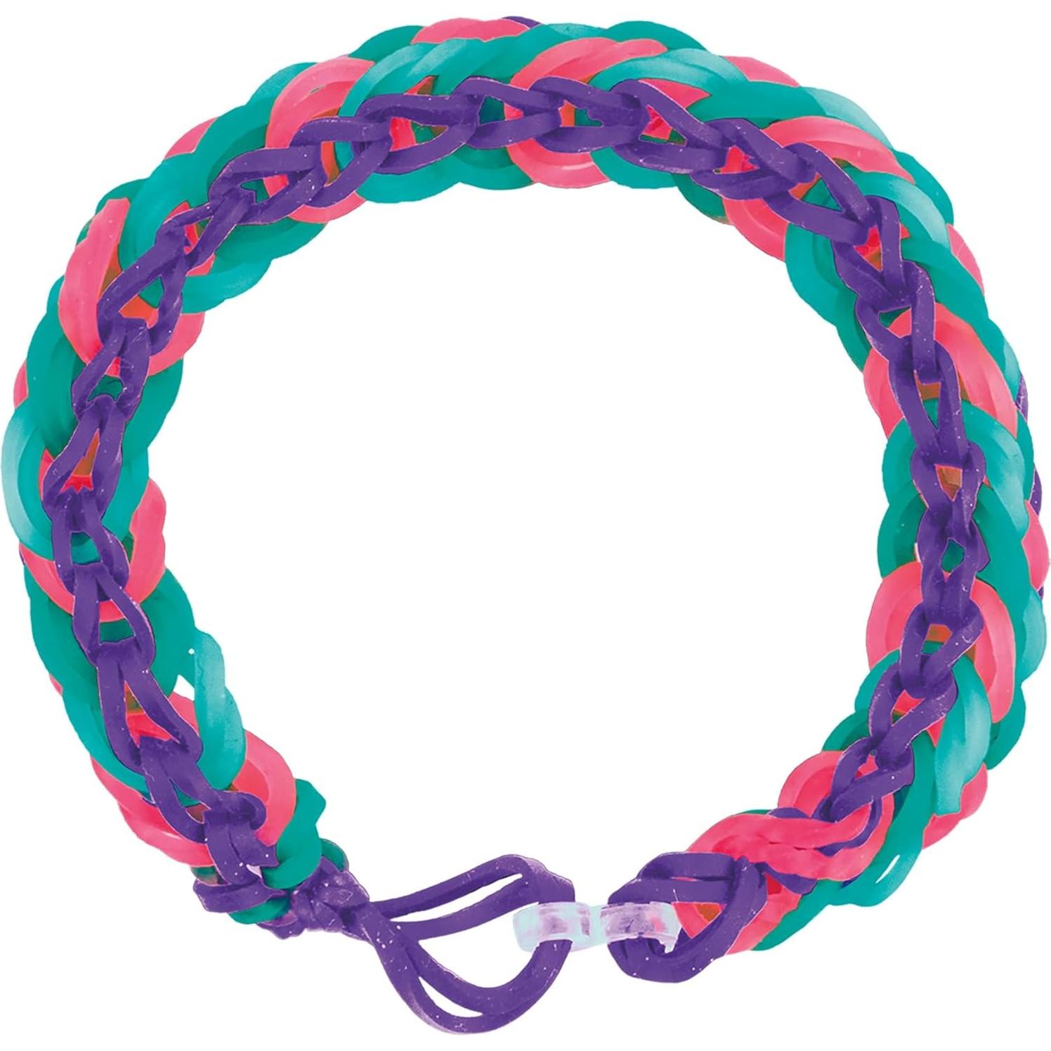 Kit de Pulseras de Goma Cra-Z-Art 8000 Bandas y 100 Clips