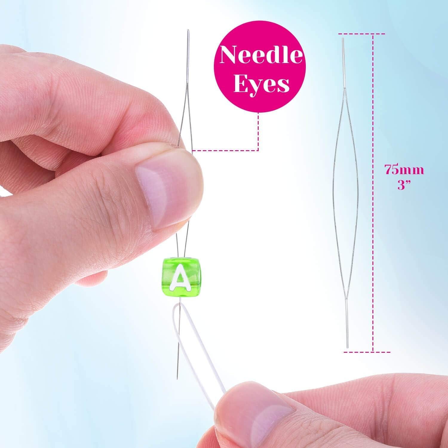 Cuerda Elástica Transparente 0.5mm Cridoz 120.7m + 2 Agujas