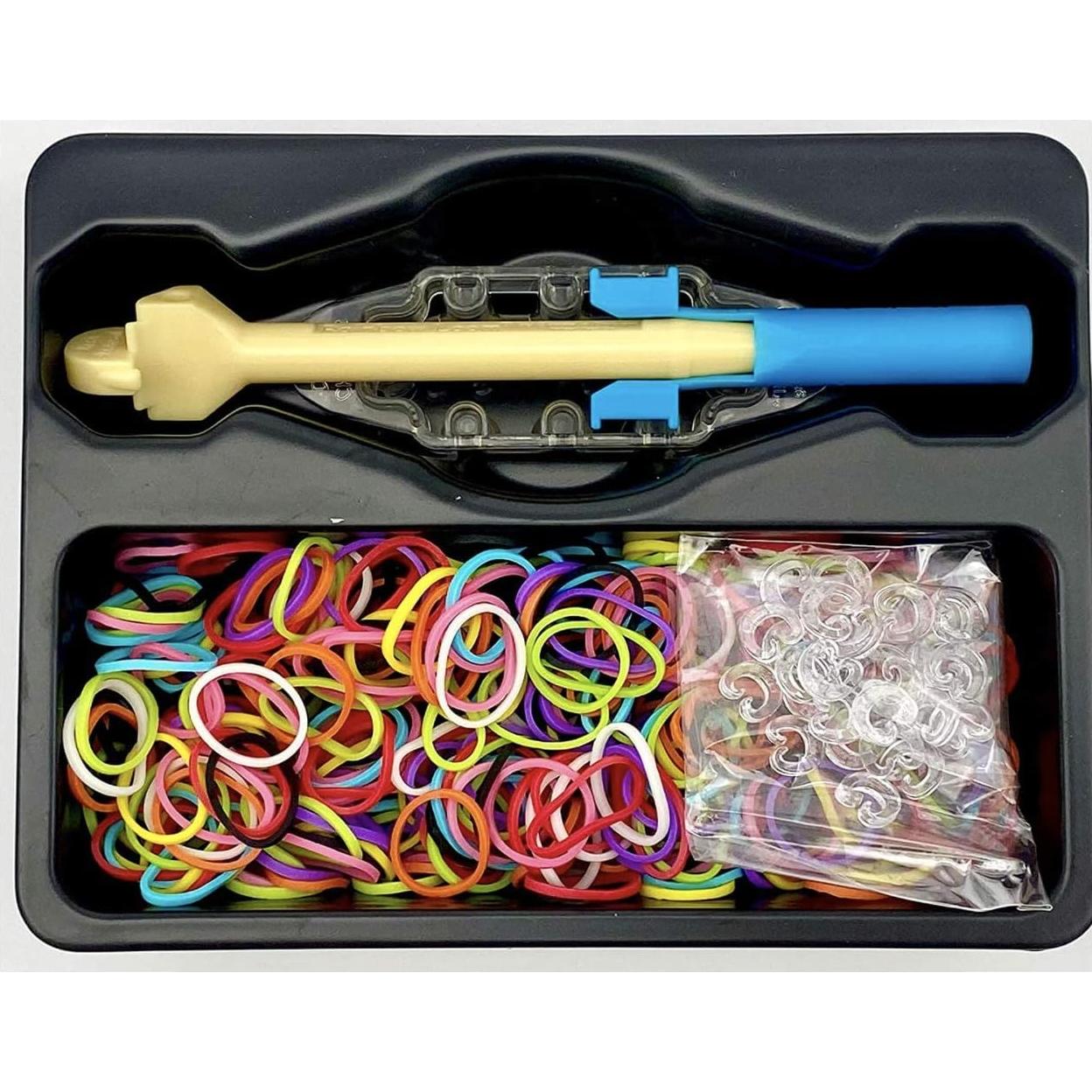 Kit de Pulseras Monster Tail Rainbow Loom - 629 Piezas