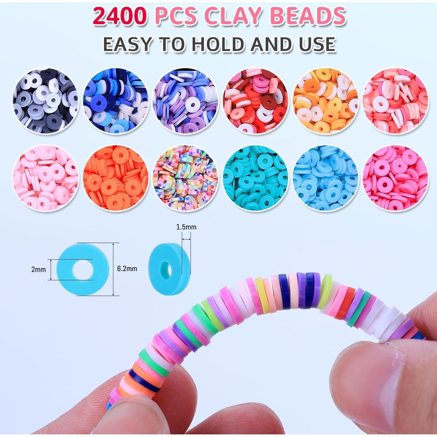 Kit de Fabricación de Joyería AIPRIDY 3200 Piezas Unicornio Azul