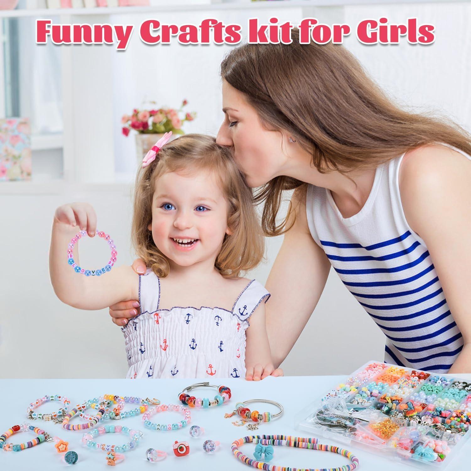 Kit de Fabricación de Joyería AIPRIDY 3200 Piezas Unicornio Azul